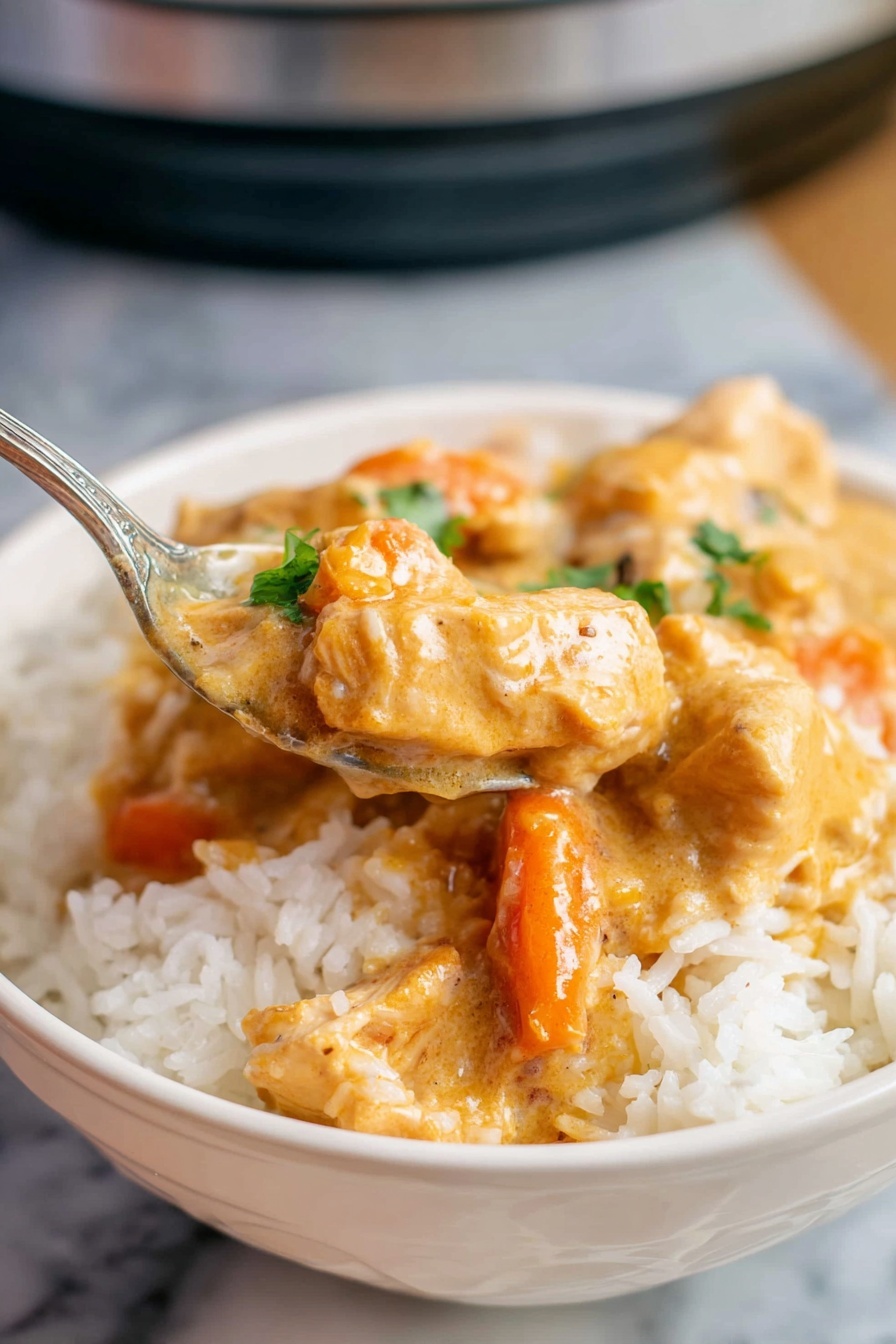 creamy coconut chicken - Serving Suggestion