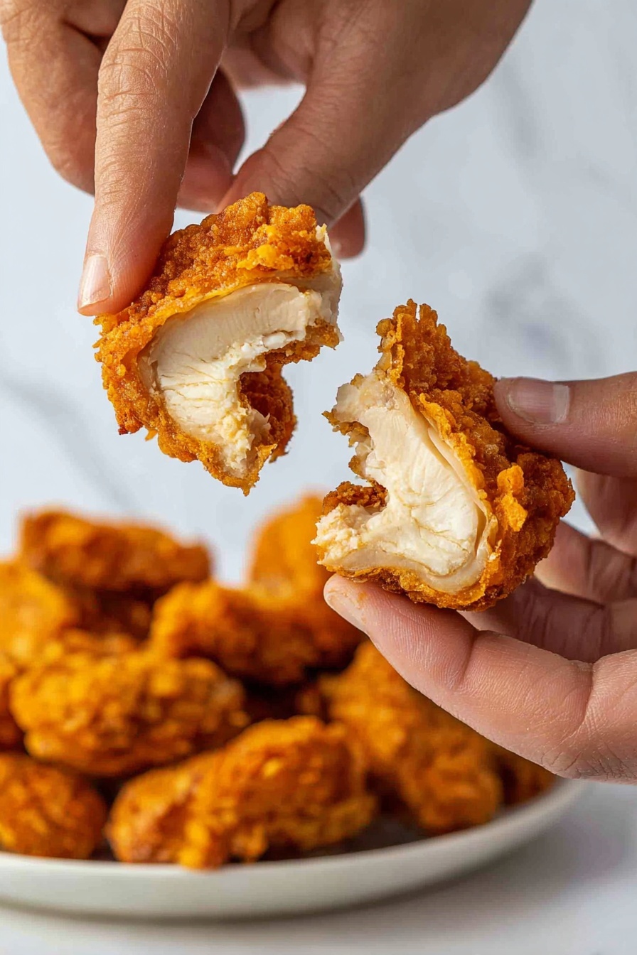 vegan fried mushrooms - Serving Suggestion