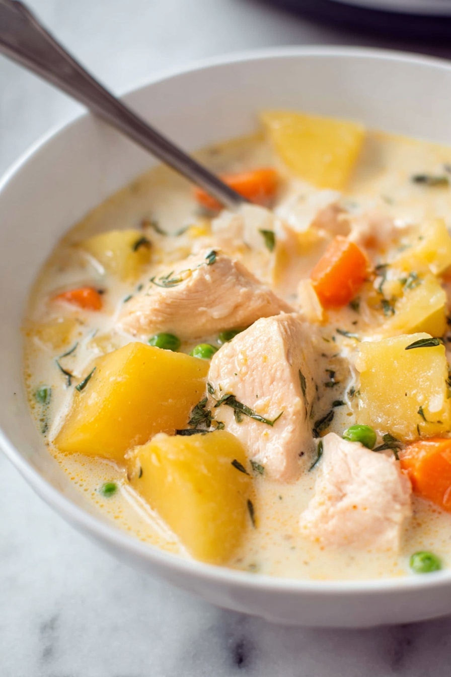 White Wine Chicken - Serving Suggestion