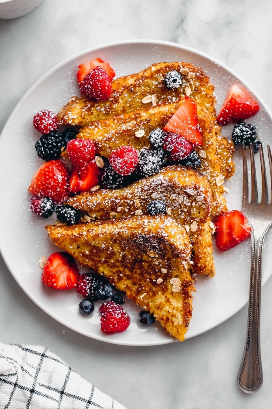 Cornflake French Toast - Serving Suggestion