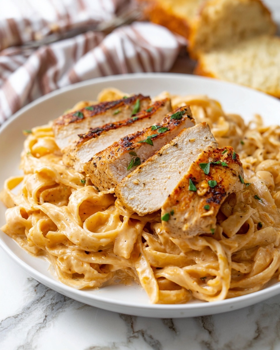 Cajun Chicken Pasta - Serving Suggestion