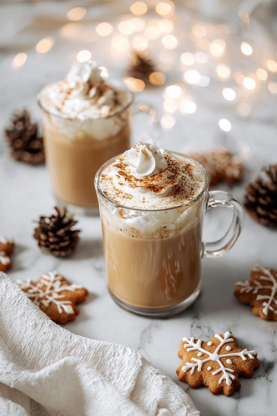 gingerbread latte - Serving Suggestion