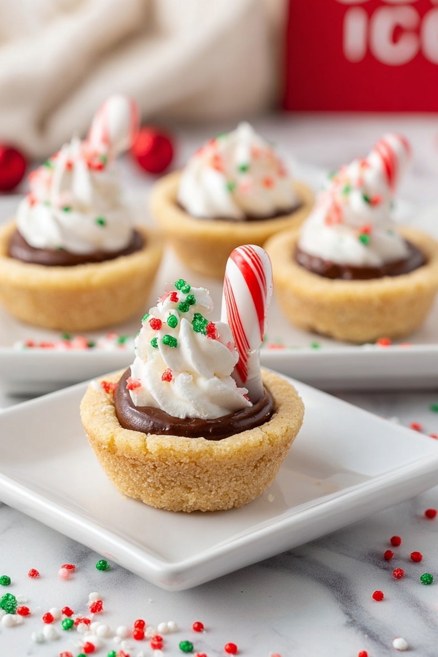 peanut butter hot chocolate - Serving Suggestion