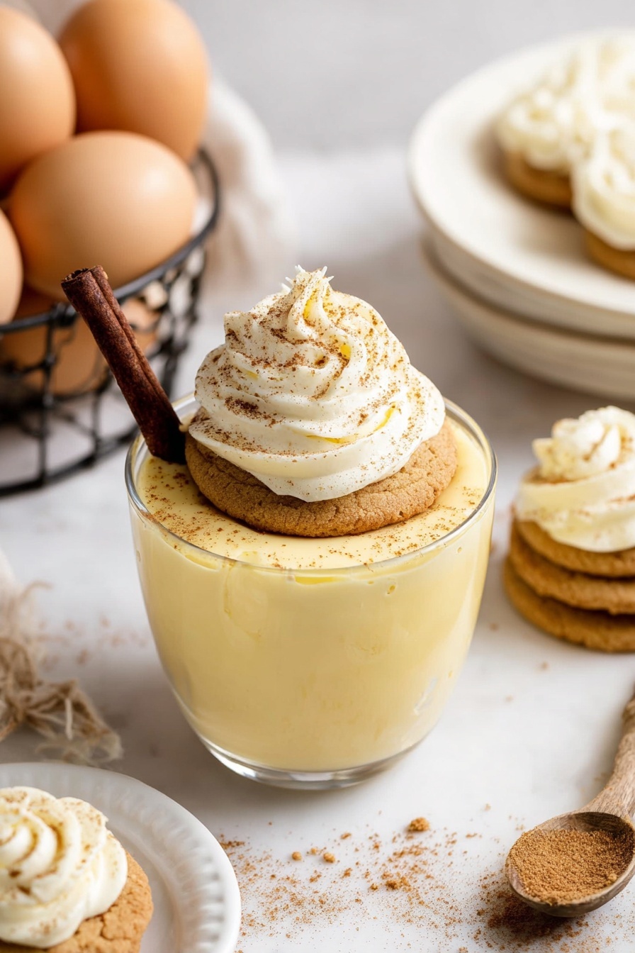 A woman's hand is holding a cookie with one bite taken out of it, showing a soft, light brown inside with a slightly crumbly texture; on top of the cookie is a thick layer of creamy white frosting, swirled and topped with a light dusting of fine brown spice. In the background, there are several cookies arranged closely together, all topped with swirled white frosting. The scene is set on a white marbled surface, with a white bowl and a wooden stick blurred in the background. photo taken with an iphone --ar 2:3 --v 7