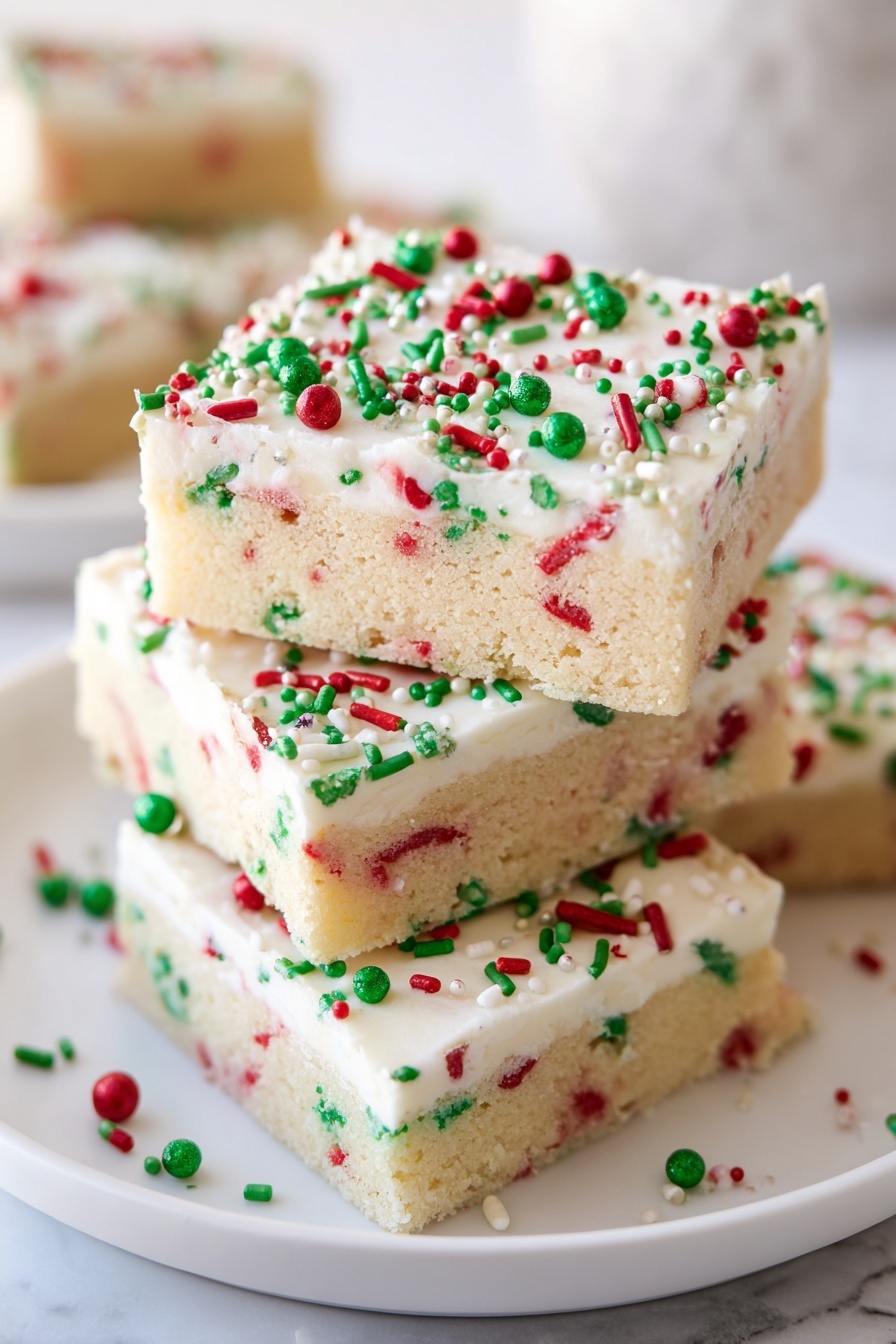 Christmas Sugar Cookies - Serving Suggestion