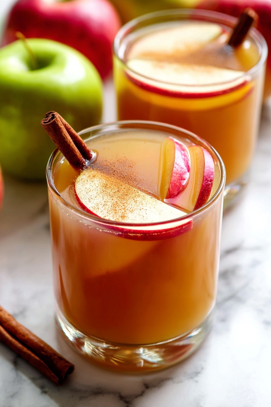 Warm Apple Cider - Serving Suggestion