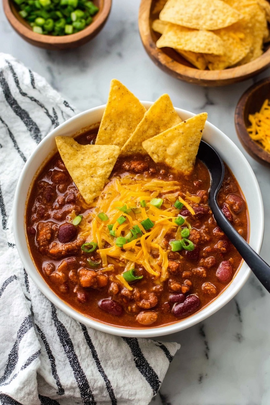 Pumpkin Chili - Serving Suggestion