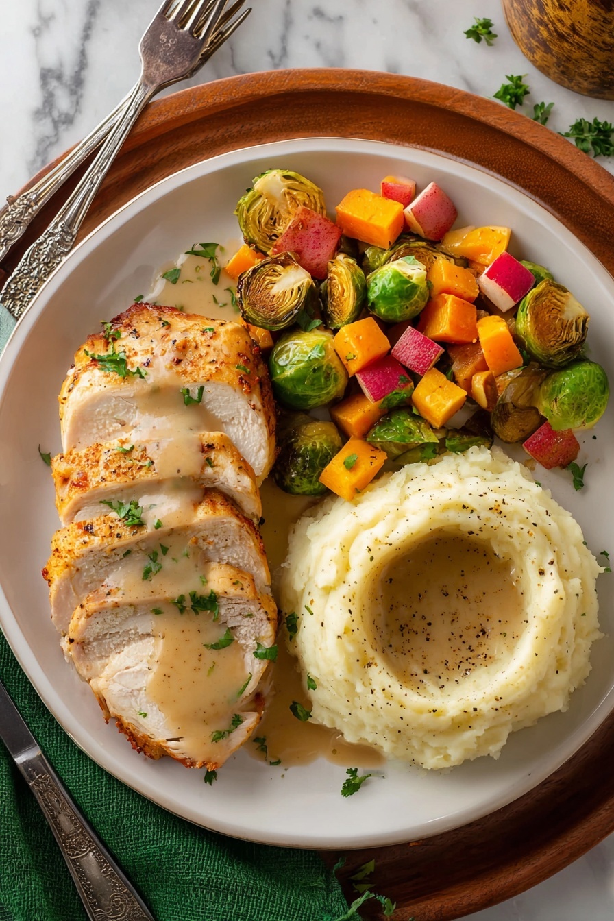 roasted turkey breast - Serving Suggestion