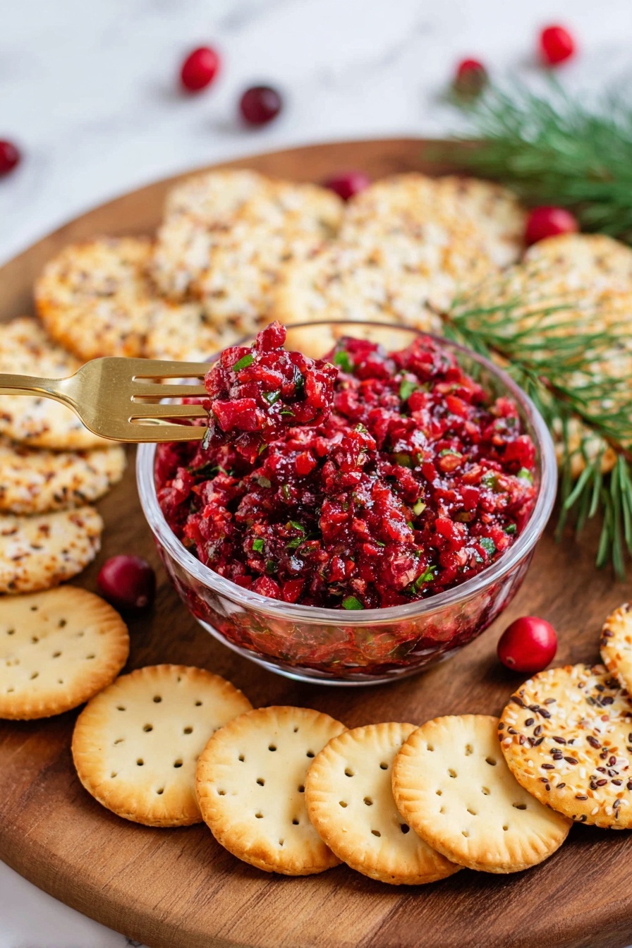 cranberry salsa - Serving Suggestion