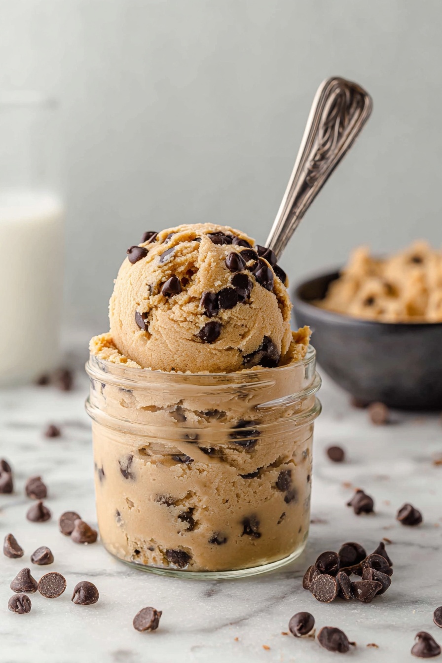 edible cookie dough - Serving Suggestion